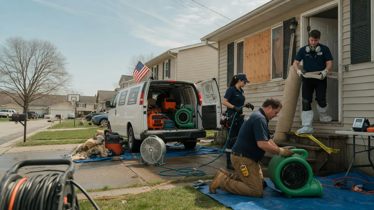 Water Damage Restoration in Loveland, OK near me